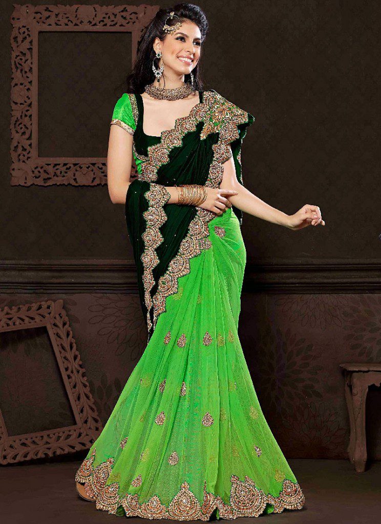 purity-green-net-velvet-saree